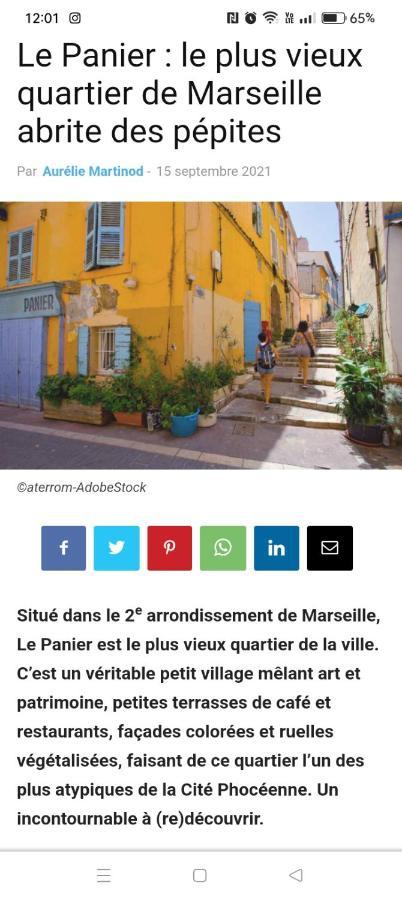 Casa Mia 25M2 Centre Ville Et Panier Marseille Luaran gambar
